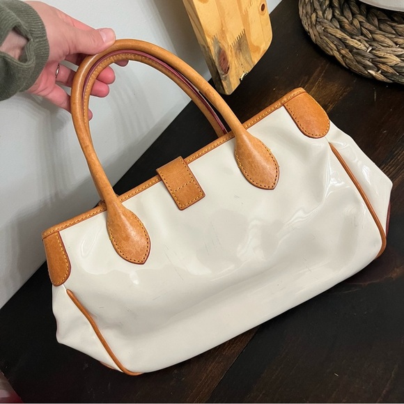 Dooney and Bourke Patent Leather Handbag - Picture 4 of 6